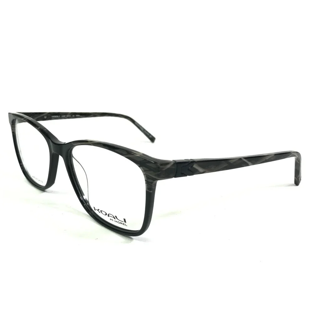Morel Eyeglasses Frames KOALI 8194K NN030 Black Brown Gray Marble 54-16-135